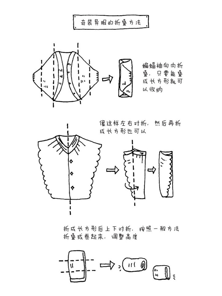 掌握折叠衣服的技巧，生活小妙招分享